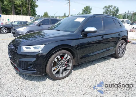 2018 Audi Sq5 3.0T Premium Plus из США, поврежденный, VIN WA1A4AFY3J2144427